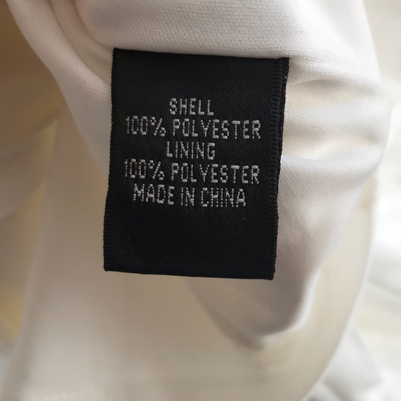 Adrianna Papell Ivory Shirred Mini Dress - Size 4 - Picture 5 of 7